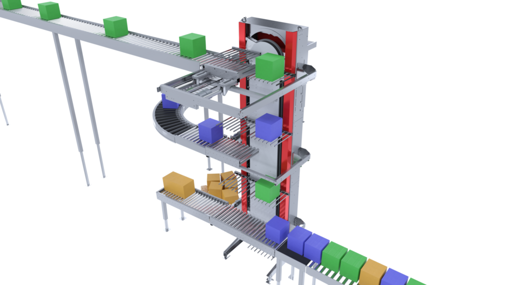 continuous vertical conveyor